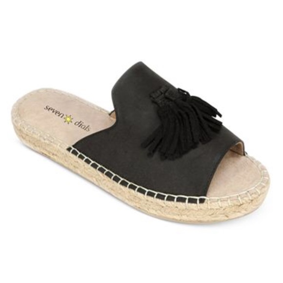 Seven Dials Shoes - Comfy black sandals